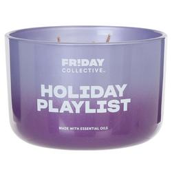 13 oz Christmas Holiday Playlist Scented Candle
