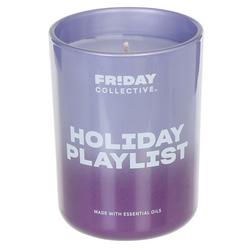 8 oz Christmas Holiday Playlist Scented Candle