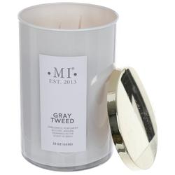22 oz Gray Tweed Scented Candle