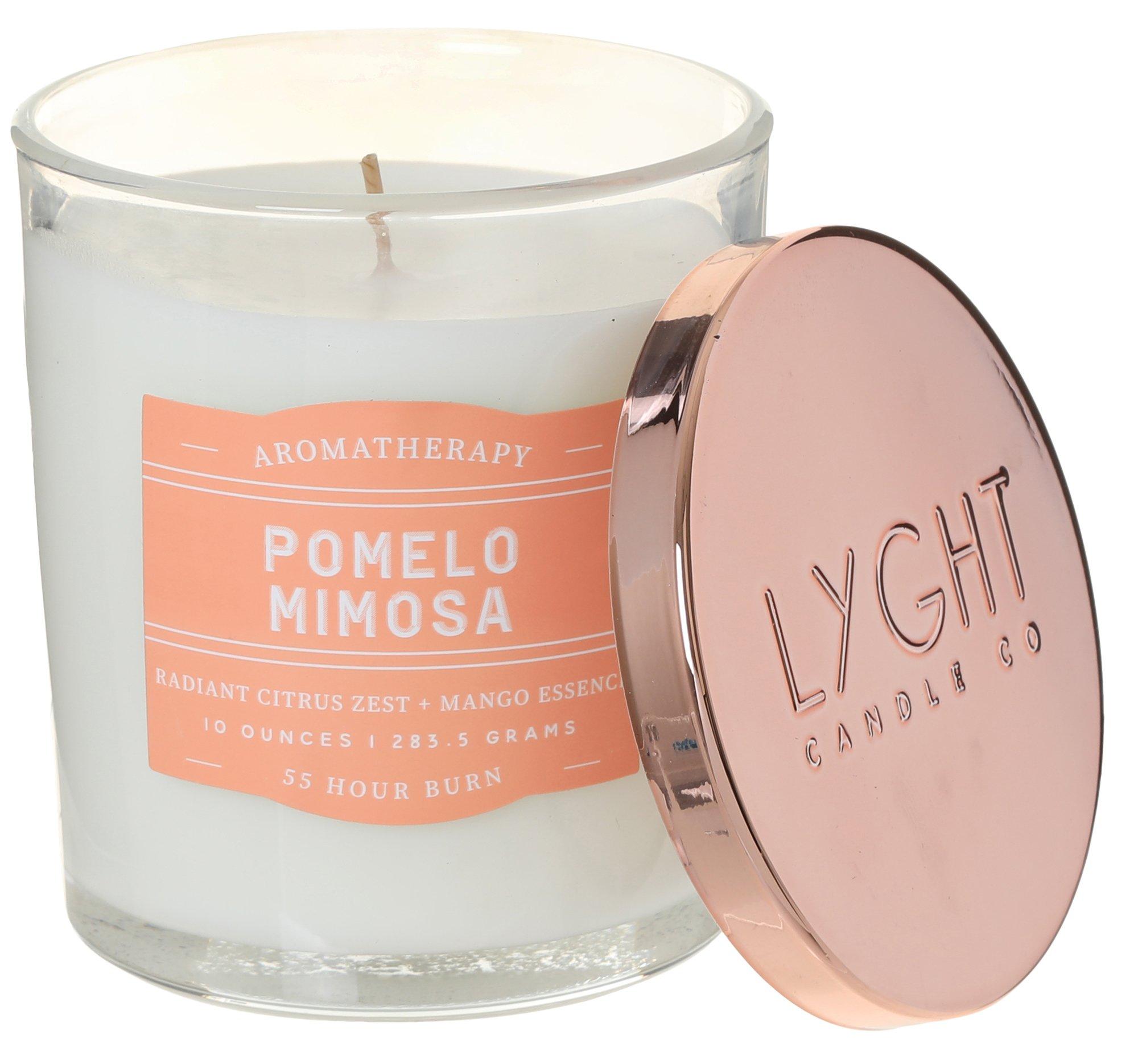 10 oz Pomelo Mimosa Scented Candle