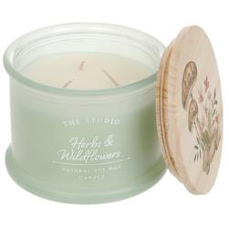 18 oz Herbs & Wildflowers Candle