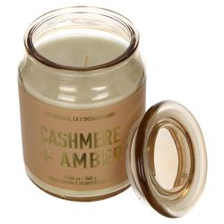 19 oz Cashmere & Amber Candle