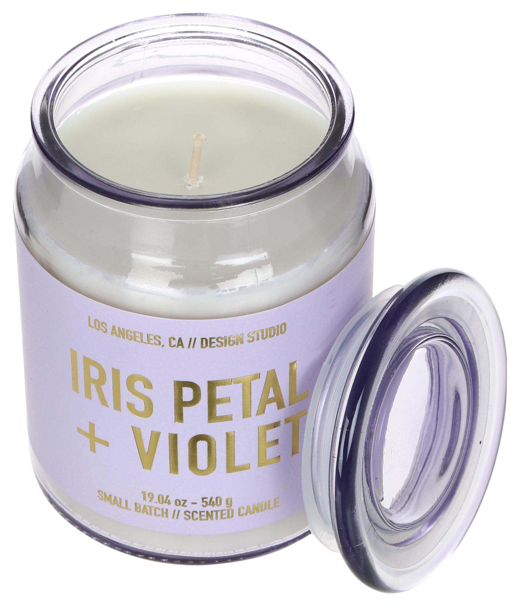 19 oz. Iris Petal & Violet Candle