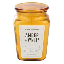 17 oz Amber & Vanilla Scented Candle