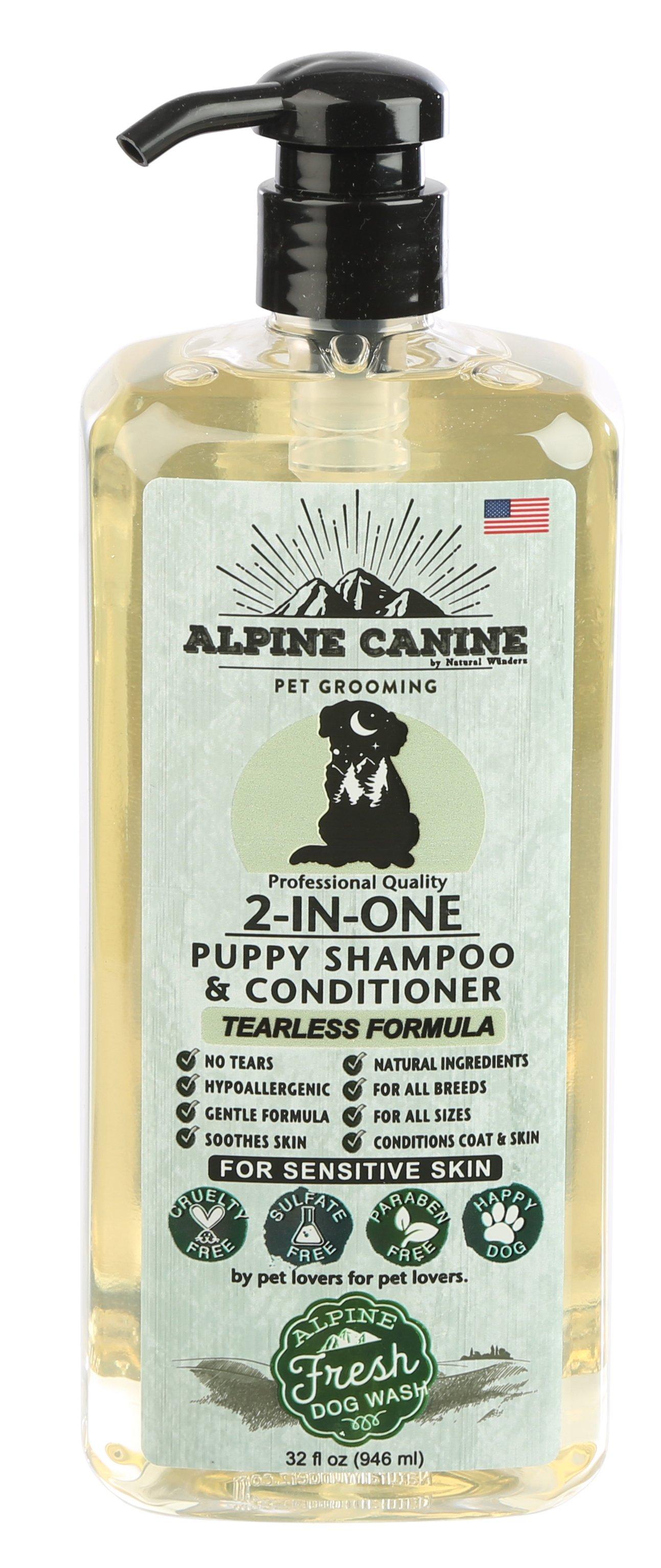 32 oz Alpine Canine 2-In-1 Shampoo & Conditioner
