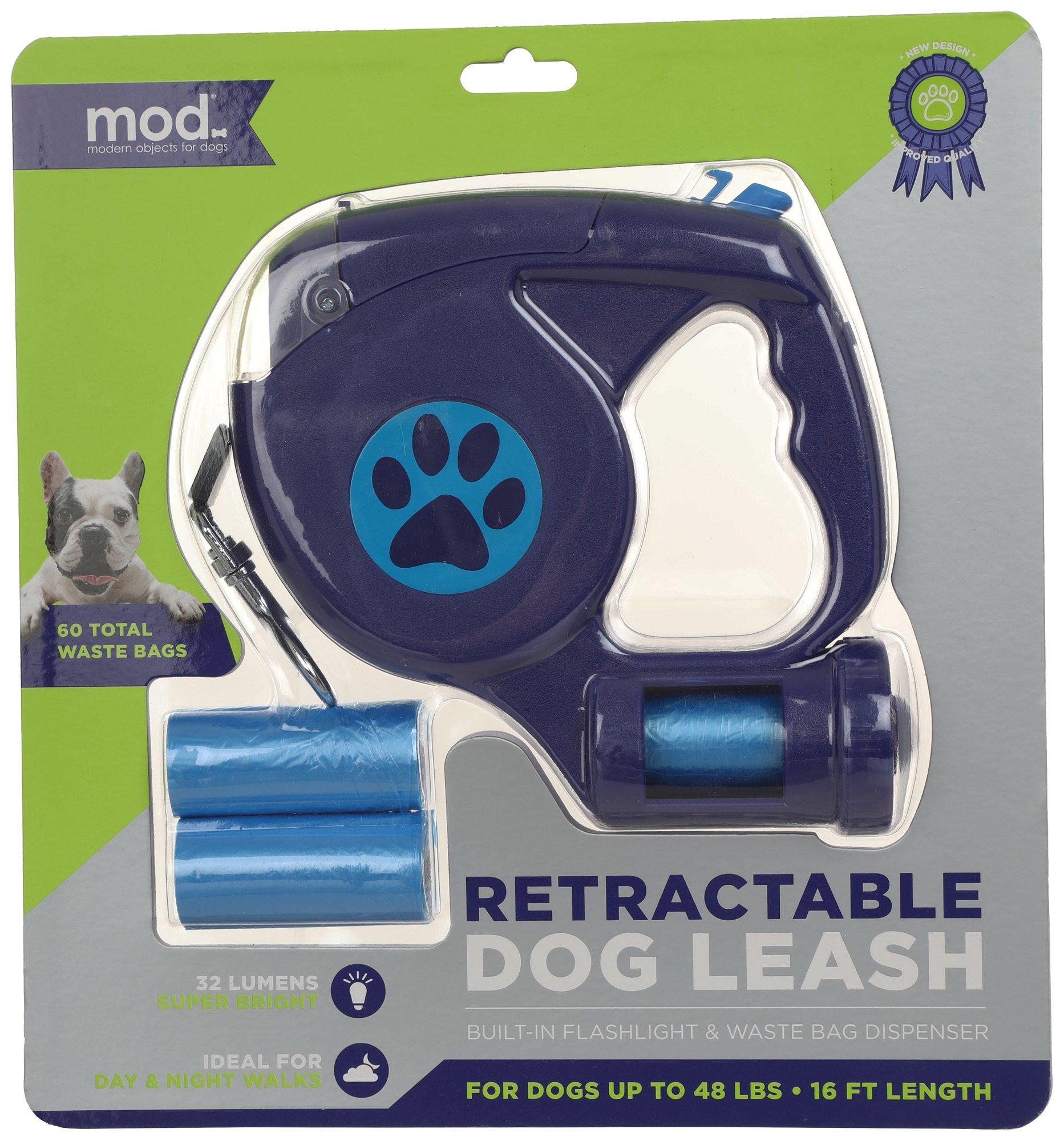 Avalanche retractable dog store leash