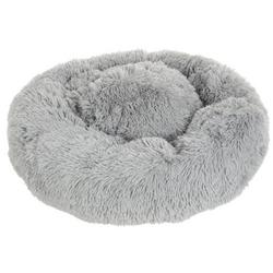 17 in Luxury Plush Faux Fur Pet Bed
