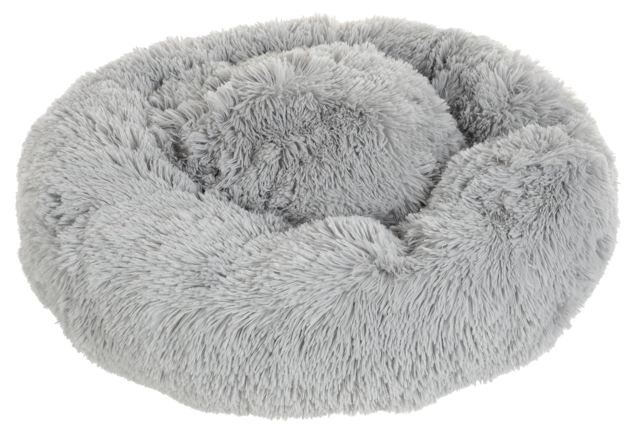17 in Luxury Plush Faux Fur Pet Bed