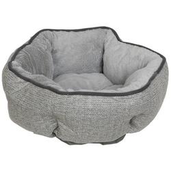 19 in. Plush Round Pet Bed