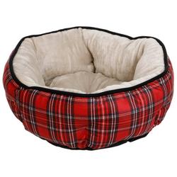 19 in. Plush Round Pet Bed