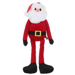 30 Christmas Jumbo Santa Claus Dog Toy - Red