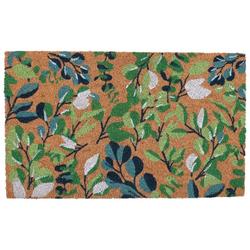 18x30 Botanical Coir Doormat