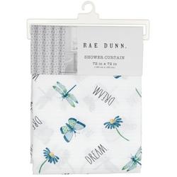 72x72 Butterfly Shower Curtain