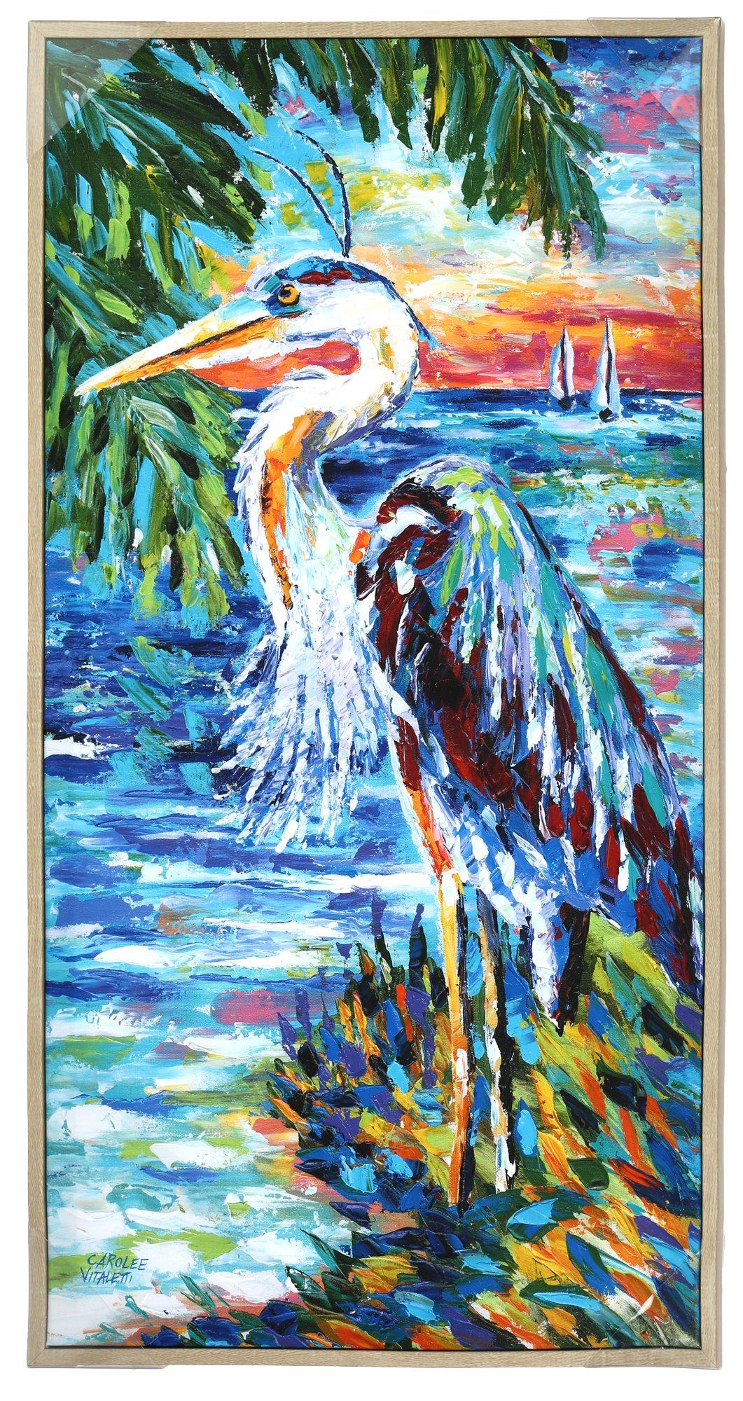 16x30 Bird Wall Art