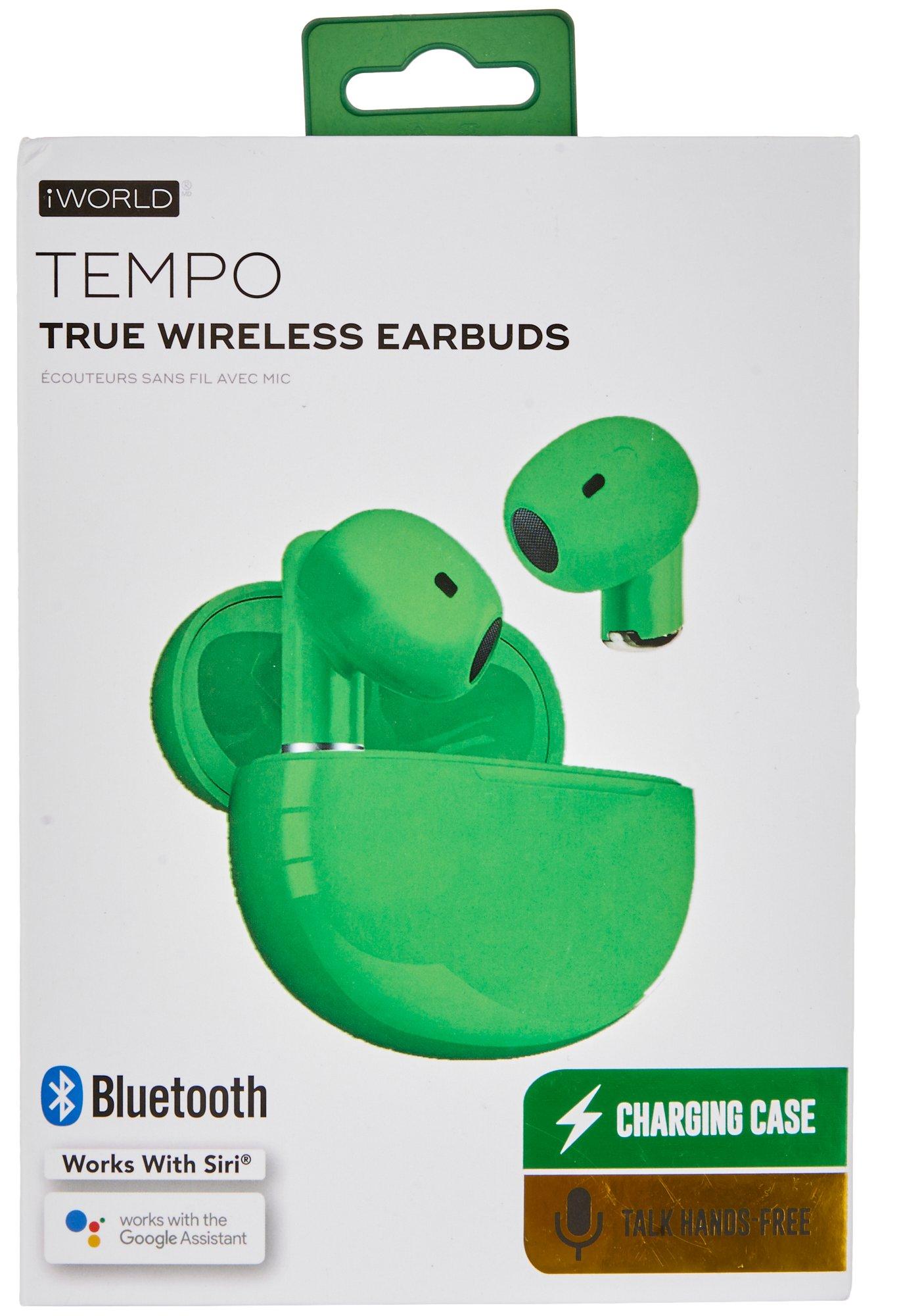 Tempo Bluetooth Wireless Earbuds