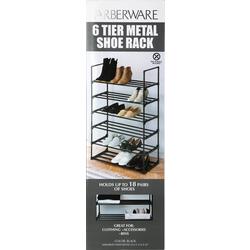 6 Tier Metal Shoe Rack
