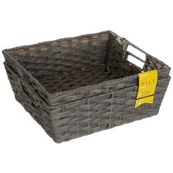 2 Pk Woven Storage Baskets