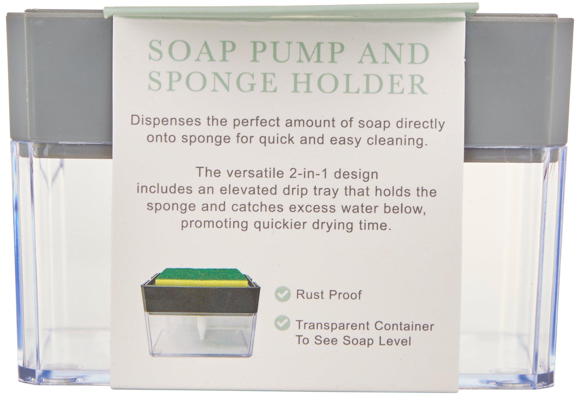 Soap Pump & Sponge Holder
