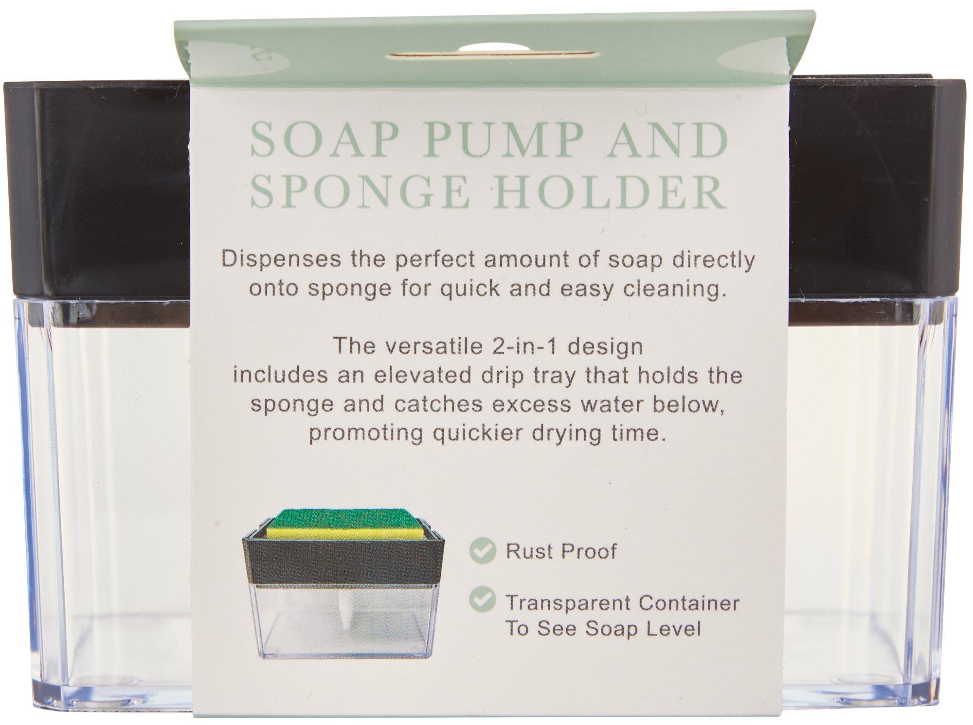 Soap Pump & Sponge Holder