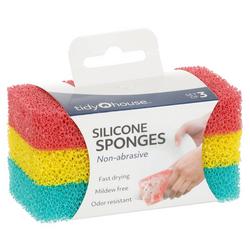 3 Pk Silicone Sponges